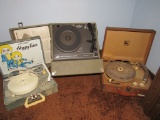 Assorted Record Players