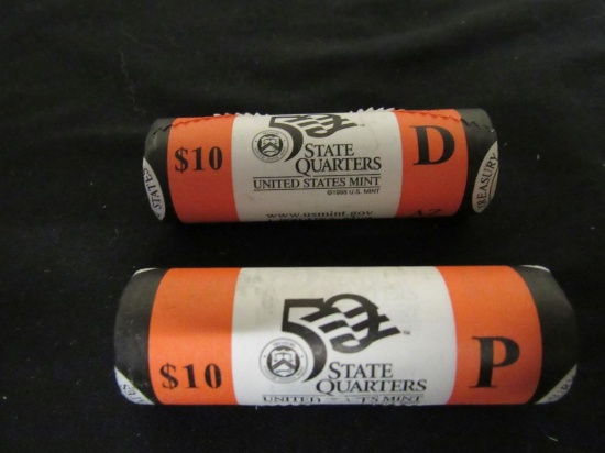 2 Mint Rolls of State Quarters