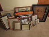 Grouping of Framed Pictures