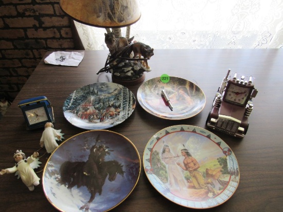 Wolf Lamps, Decorator Plates & More