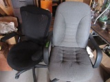 2 office chairs