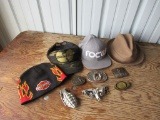 Belt buckles & hats