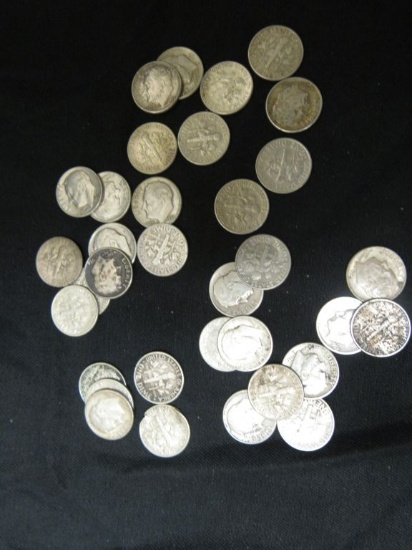 34 silver dimes