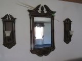 Mirror & Sconces