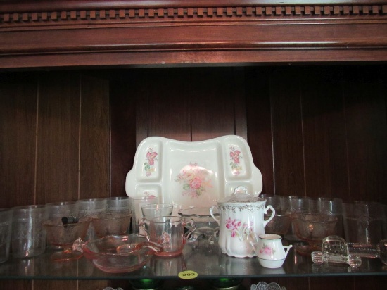 Depression glass & more