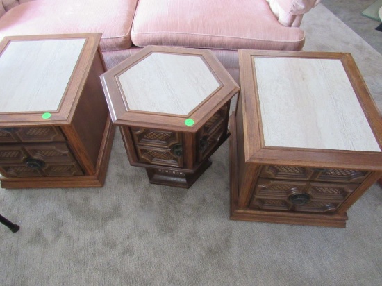 3 End Tables