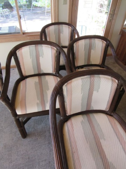 4 Wicker Chairs