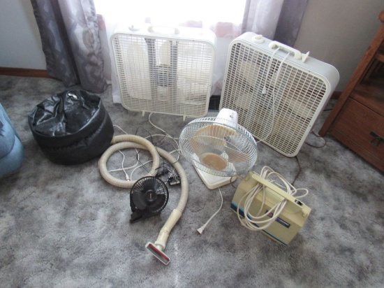 Fans and vacuum