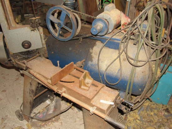 Air Compressor & Saw