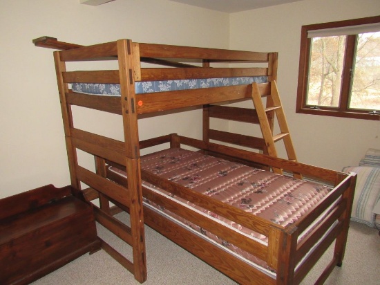 Set of Bunk Beds & Mattresses