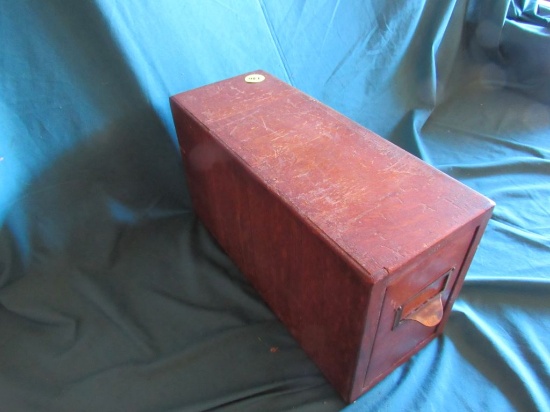 Index card box