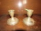 2 candlestick holders