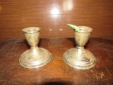 2 candlestick holders