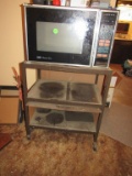 Microwave & Stand