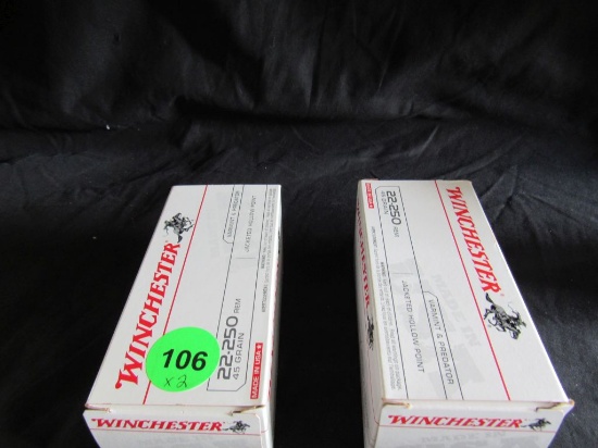 Winchester Varmint & Predator Jacketed Hollow Point