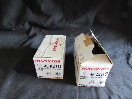 Winchester 45 Auto Cartridges