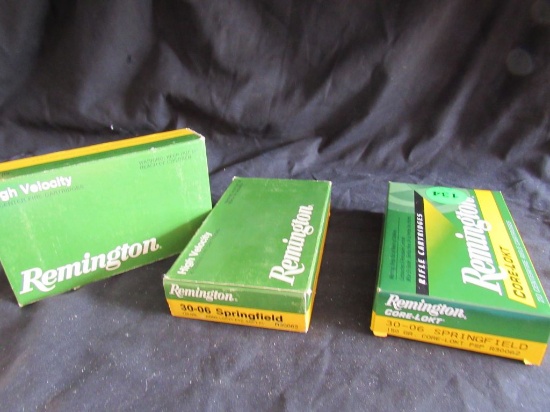 Remington 30-06 Spring Filled Cartridges