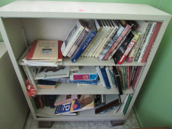 Cabinet and Books