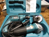 Makita Drill and Grinder Set