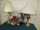 Lamps and Flowers