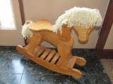 Wooden Rocking Horse