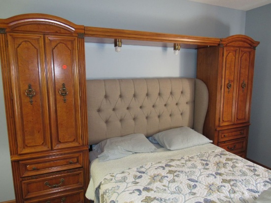 Cabinet Surround for bed