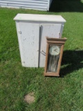 Primitive Cabinet and Clock