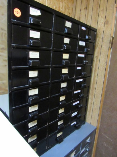 Black Filing Cabinet