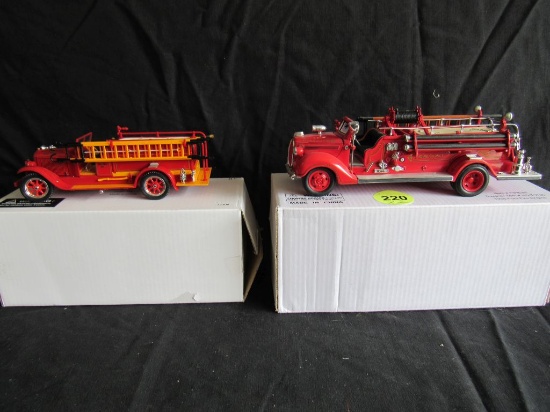 Model Fire Trucks