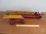 2 Toy Firetrucks