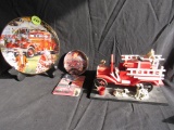 Plate, Switchplate cover & Fire Truck