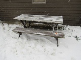 Picnic table and benches