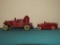 Metal pumper truck and fire truck