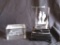 Etched glass décor