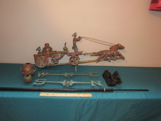 Copper weathervane