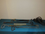 Fire hose suspenders