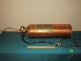 Fire extinguisher lamp