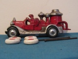 Cast iron pumper truck