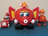 Plastic fire toys