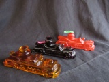 Shackman glass fire trucks