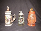 Firefighter themed steins
