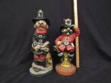 2 piece ceramic firefighters