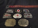 Firefighter belt buckles and more
