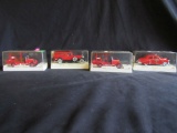 4 piece set of Solido dye cast cars