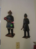 Vintage inspired metal plaques