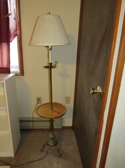 Standing Lamp with Table