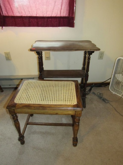 Table and Stool Lot