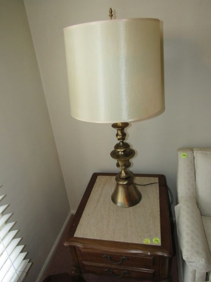 End Table & Lamp