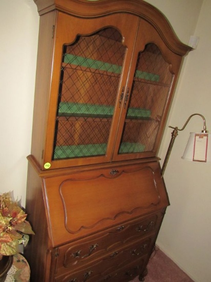 Drop Front Desk/China Cabinet