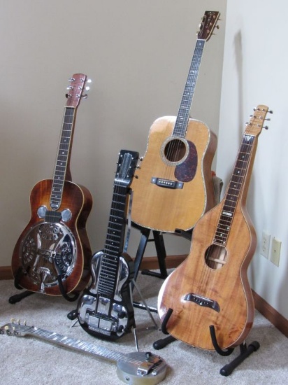 Guitars, Steels, other Instruments and Equipment